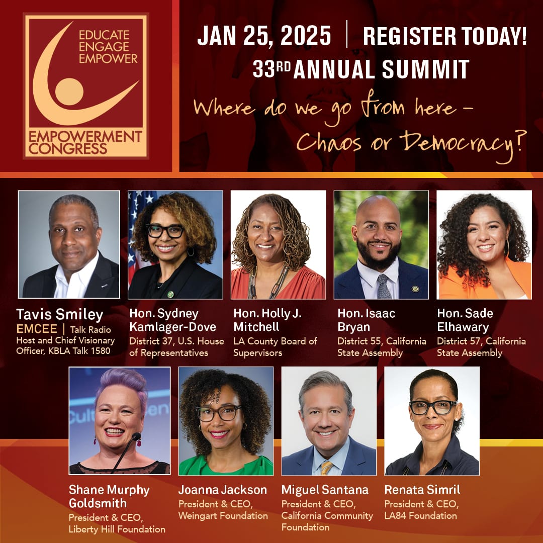 33rd Annual Empowerment Congress Summit: Where do we go from here - Chaos or Democracy?