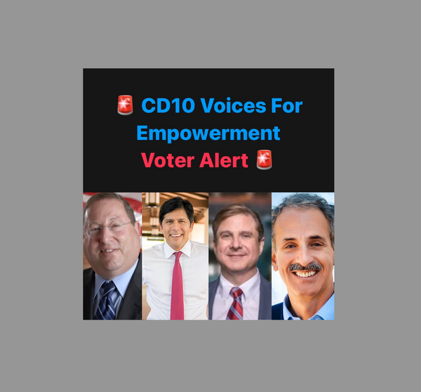 🚨 CD10 Voices For Empowerment Voter Alert 🚨